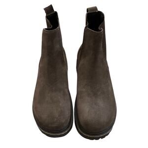 Birkenstock Highwood Brown Suede Chelsea Boots